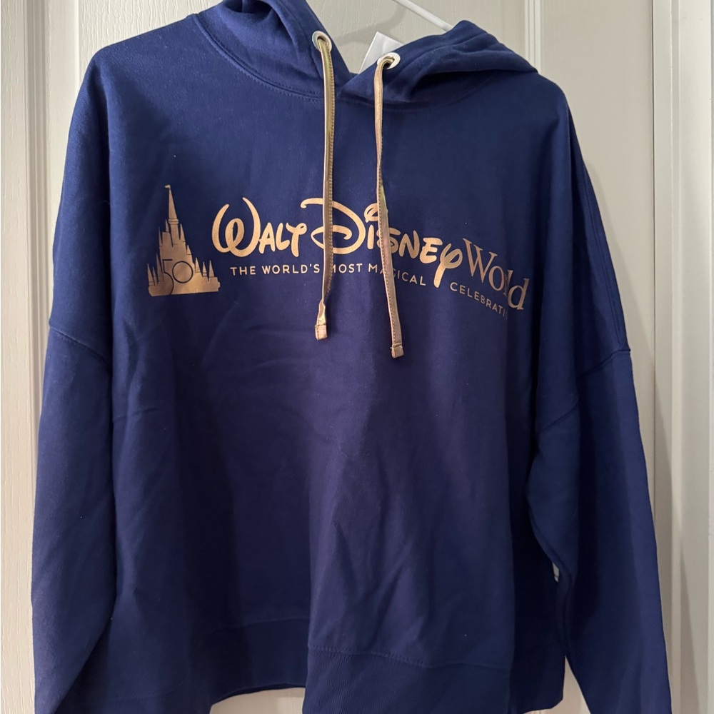 Walt Disney World Blue Hoodie Sweatshirt